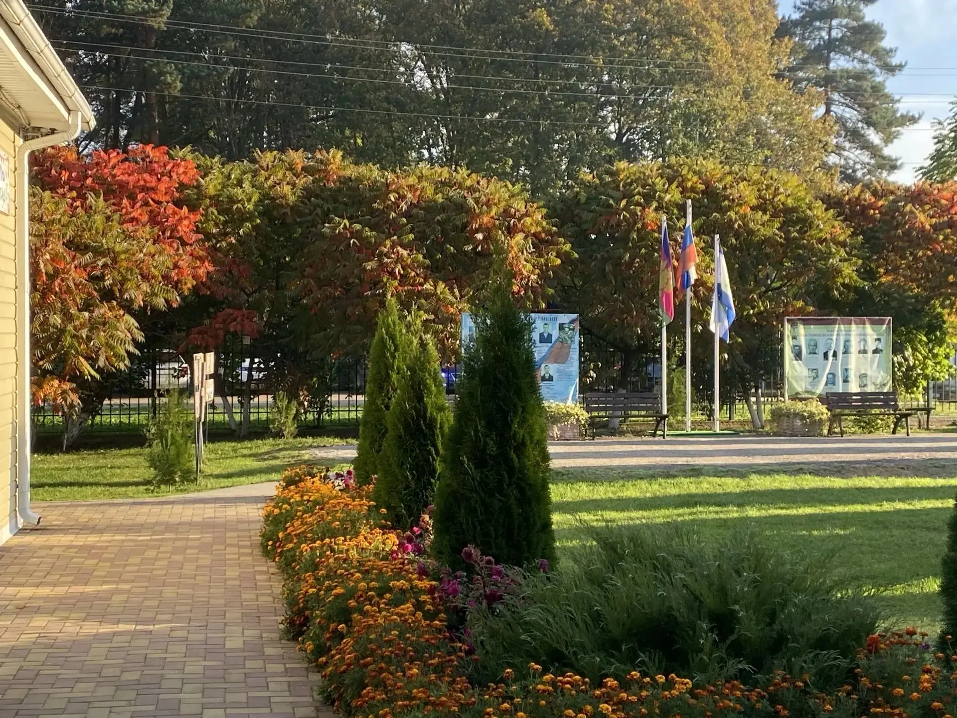 Осенние краски нашего детского сада 🍁