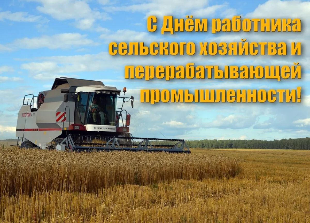 Уважаемые труженики села, работники перерабатывающей промышленности, ветераны агропромы...