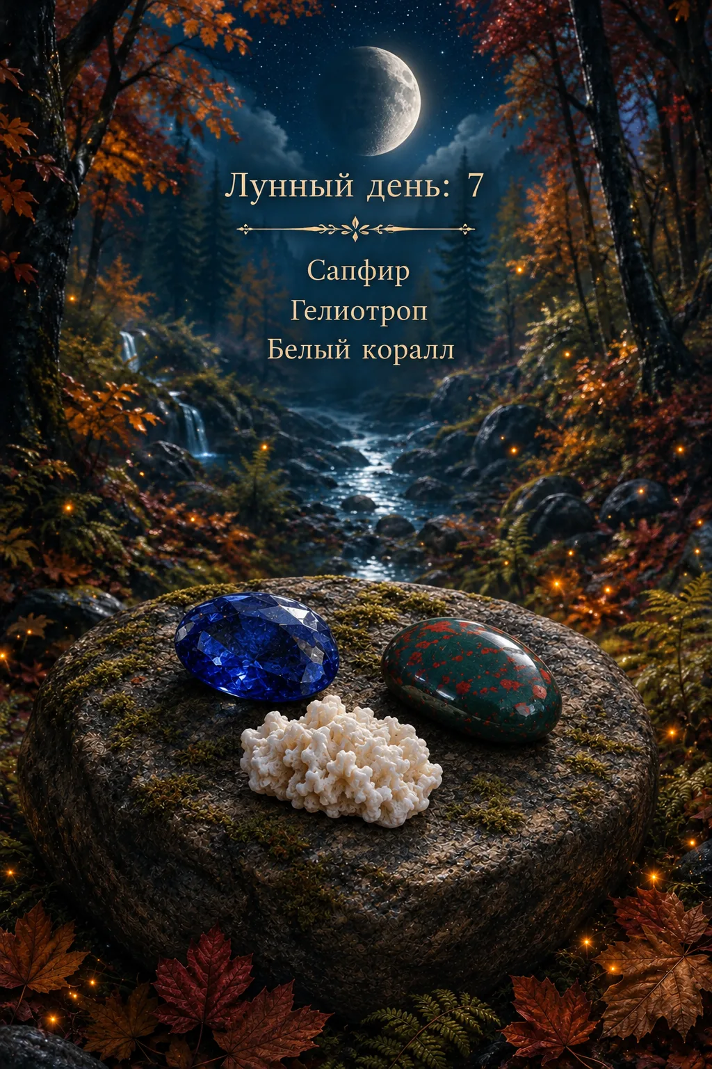 🌙 7-й лунный день — время ясного слова, честного намерения и ответственности за сказан...