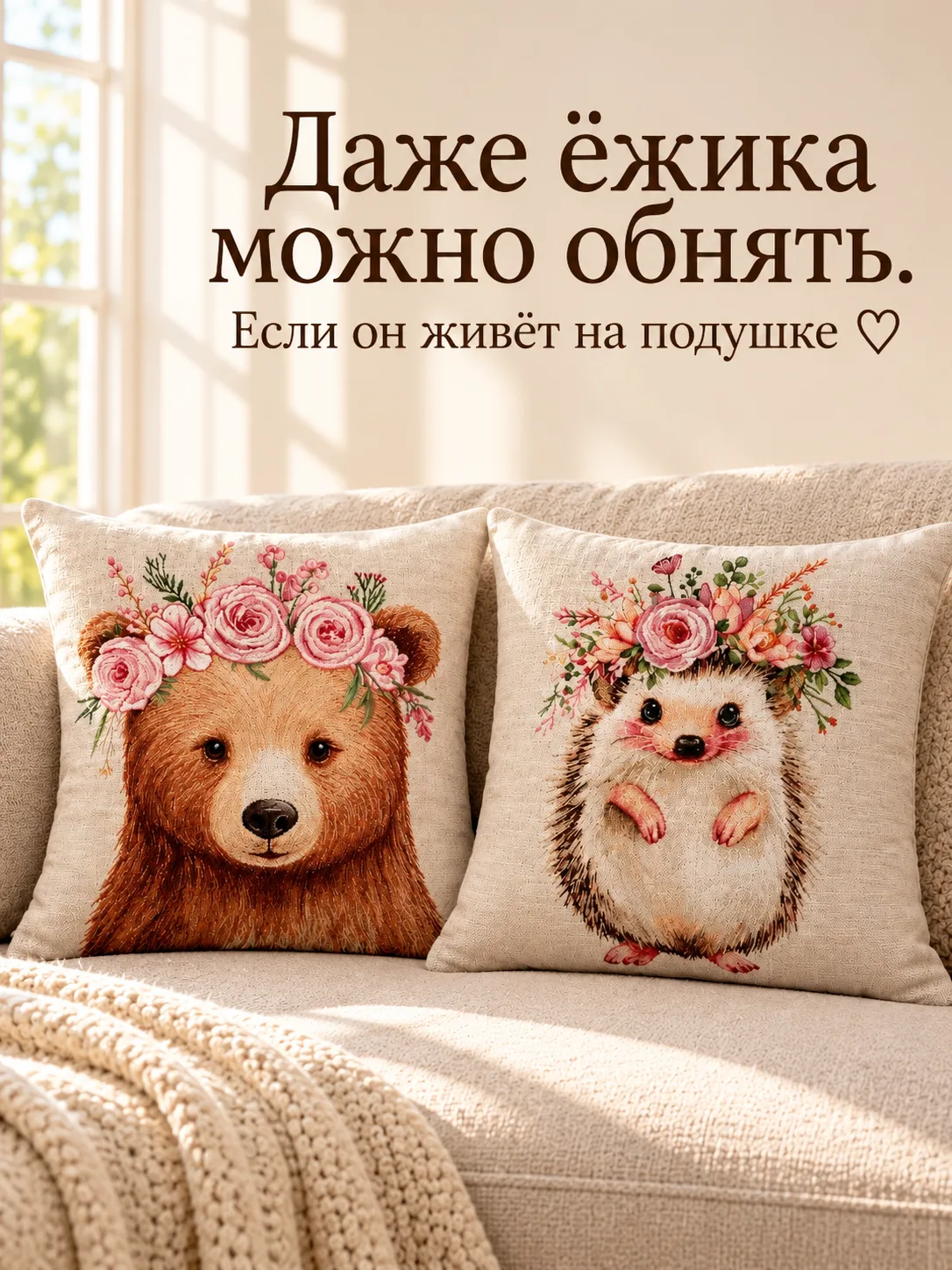 Однажды ёжик и медведь решили, что хватит жить в лесу. Там никто не читает сказки перед...