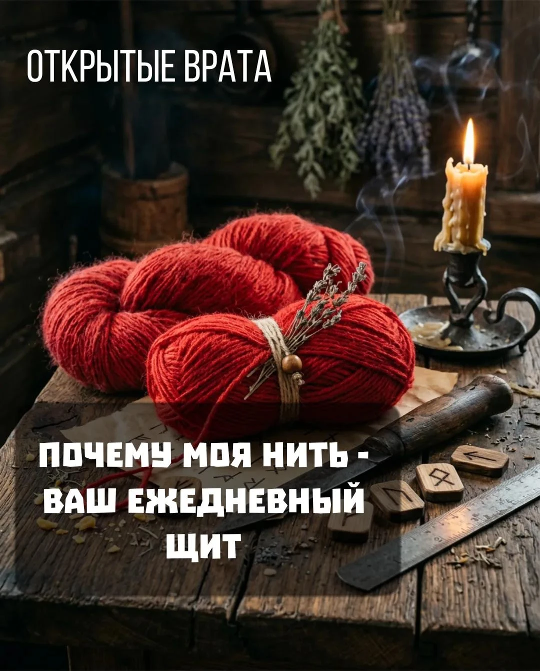 🔥 Моя красная нить с 7 узлами: почему она — твой ежедневный щит?