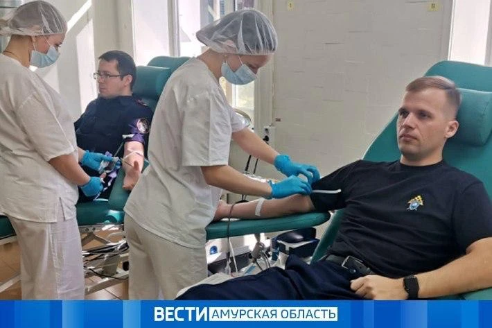 🩸 Амурчане пополнили банк крови на 75 литров