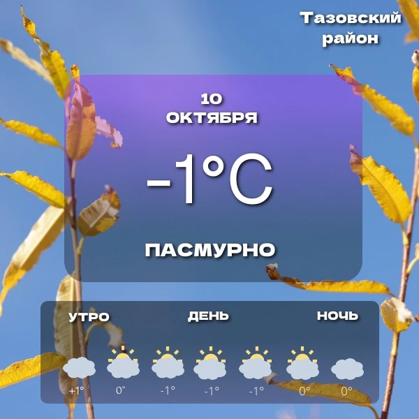 🌤️Прогноз погоды на сегодня