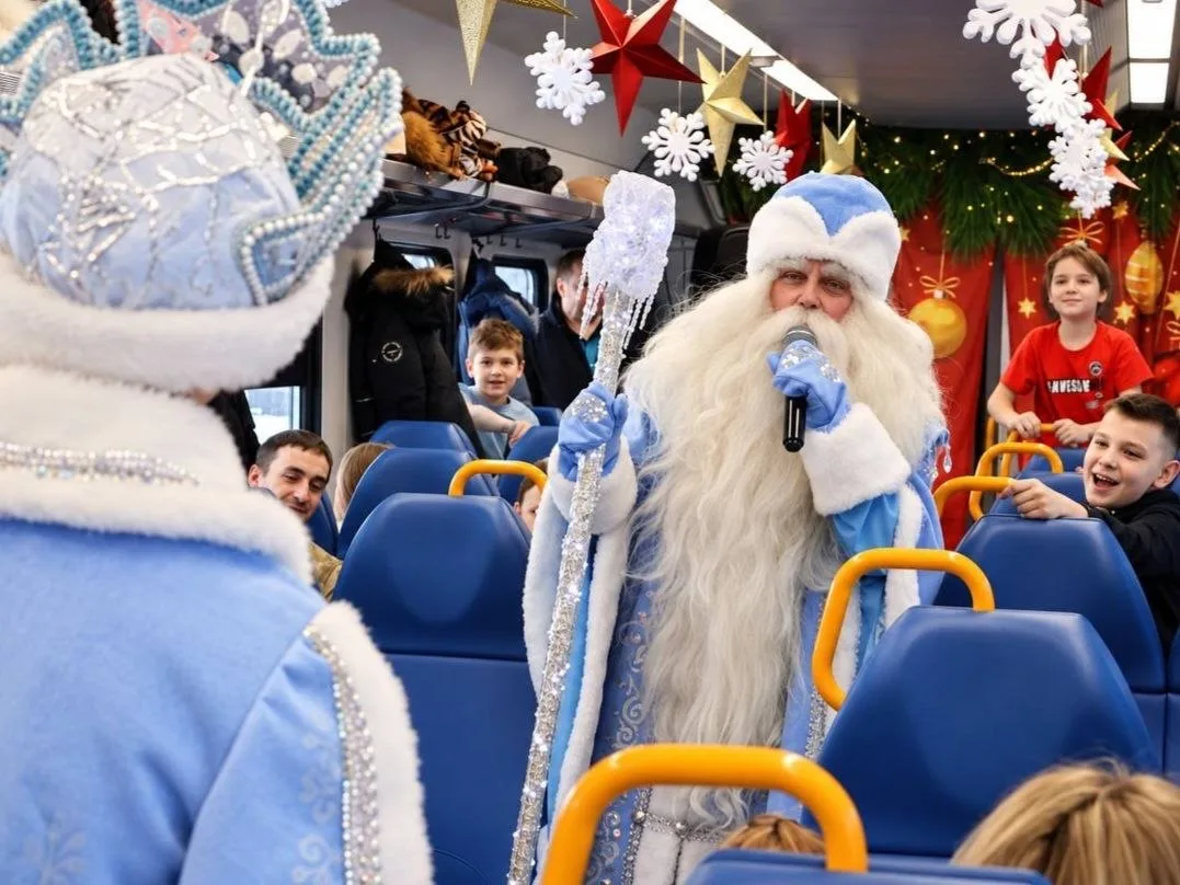 🎅 Сказочный экспресс Сибирского Деда Мороза отправится из Омска в декабре.