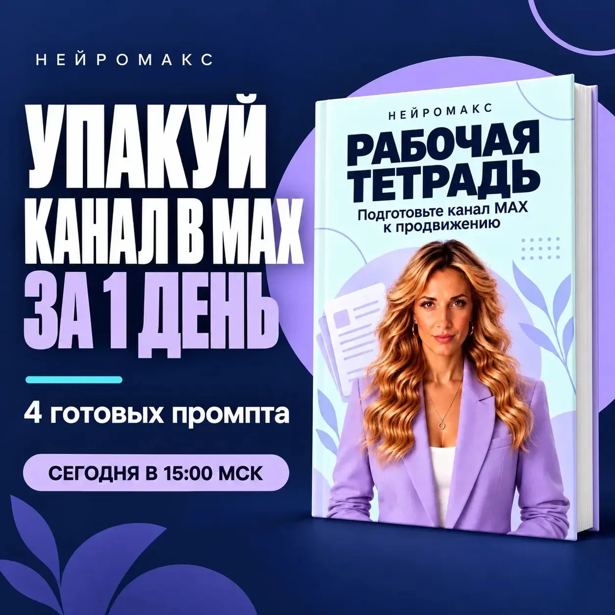 🔥 УЖЕ СЕГОДНЯ СТАРТ «НЕЙРОМАКСА»!