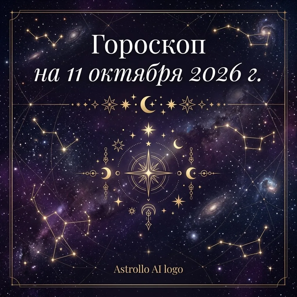 🔮 Гороскоп на 11 октября 2026 г.