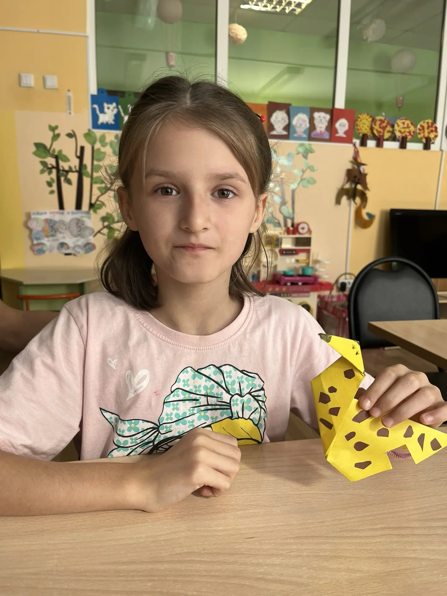🦒 «Жирафики»: солнечный мастер-класс в технике оригами!
