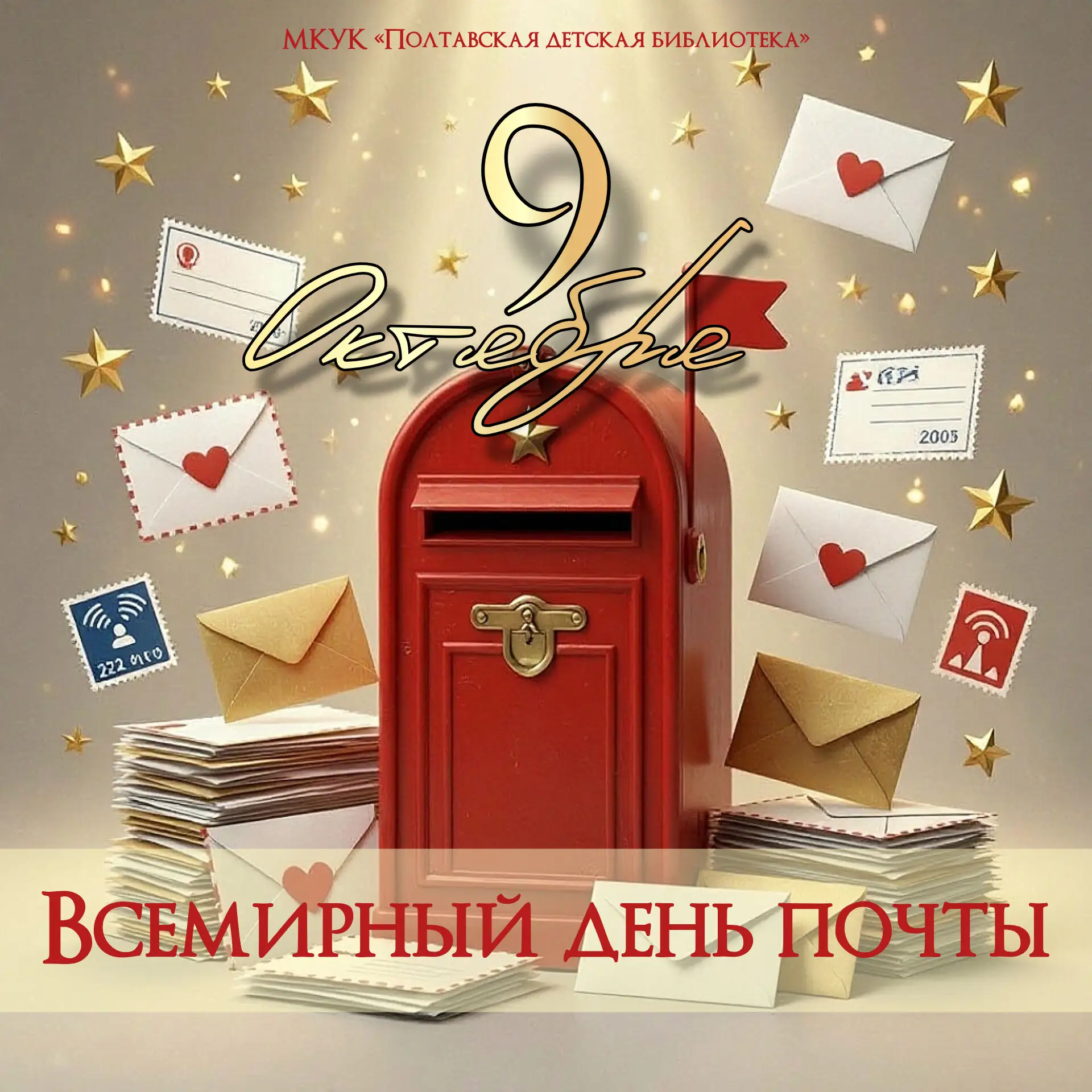 9 октября – Всемирный день почты ✉️