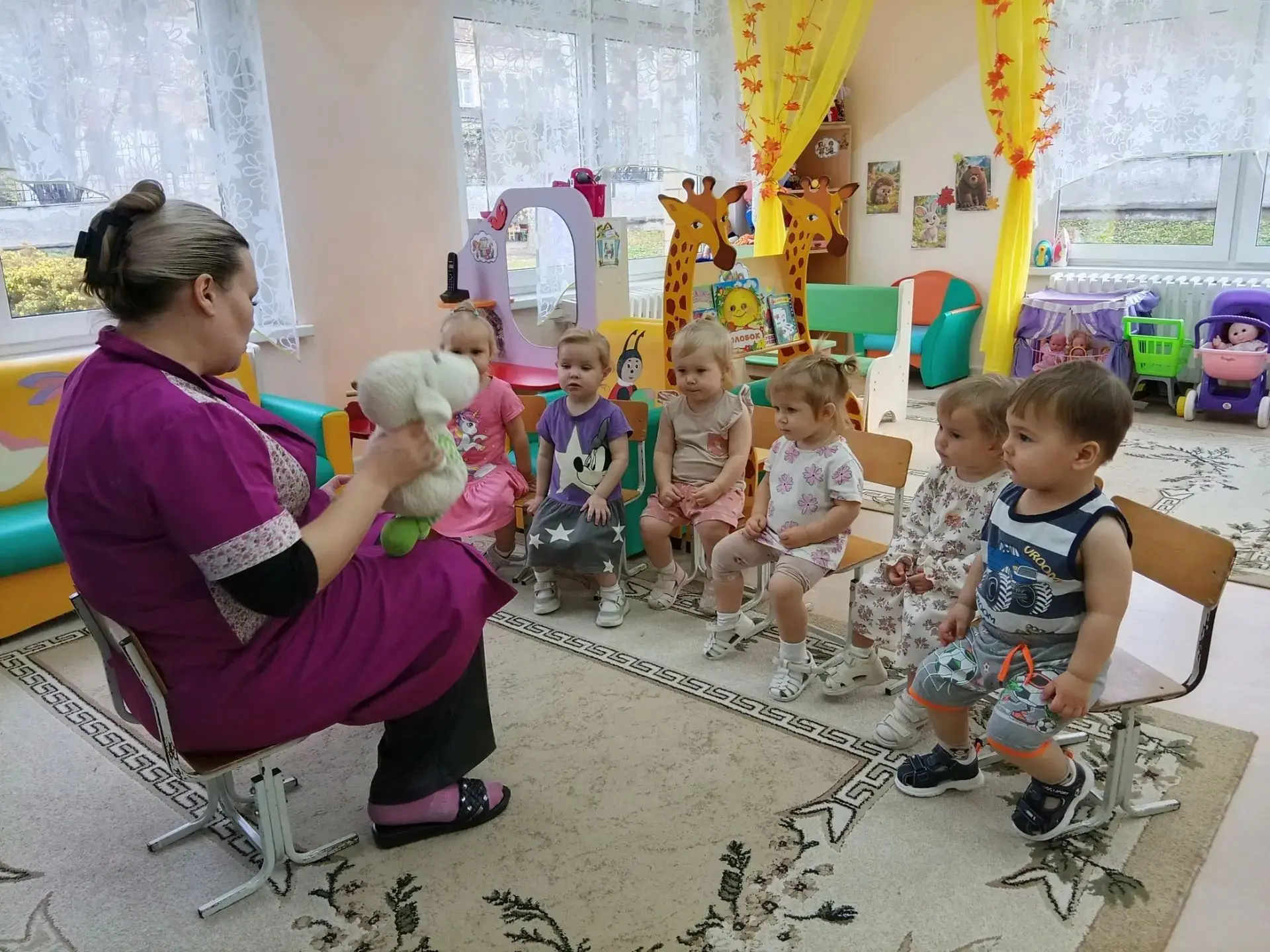 ☀️Сегодня у воспитанников младшей группы «Крепыши» состоялось познавательное занятие, п...