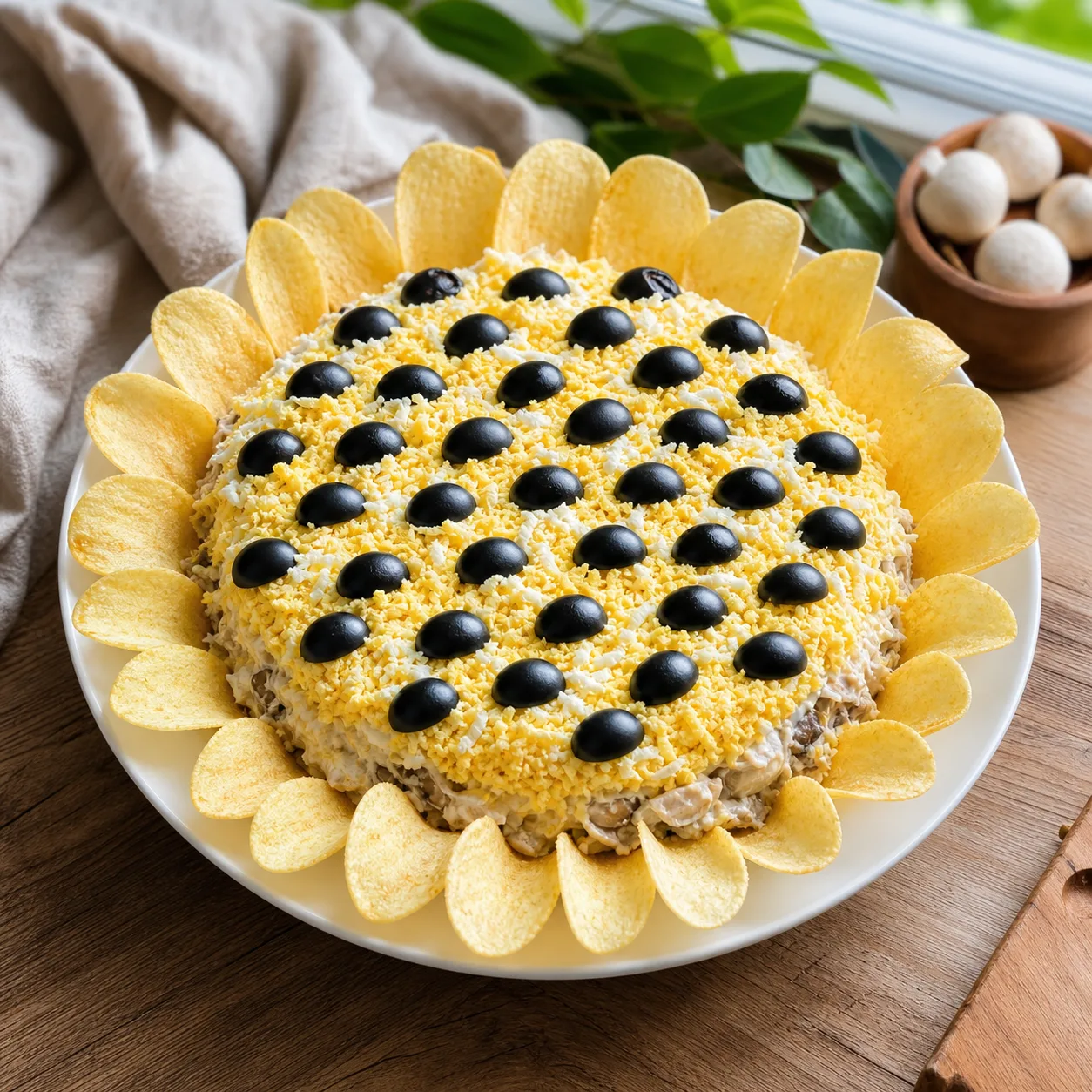 Подсолнух с маленьким секретом вкуса