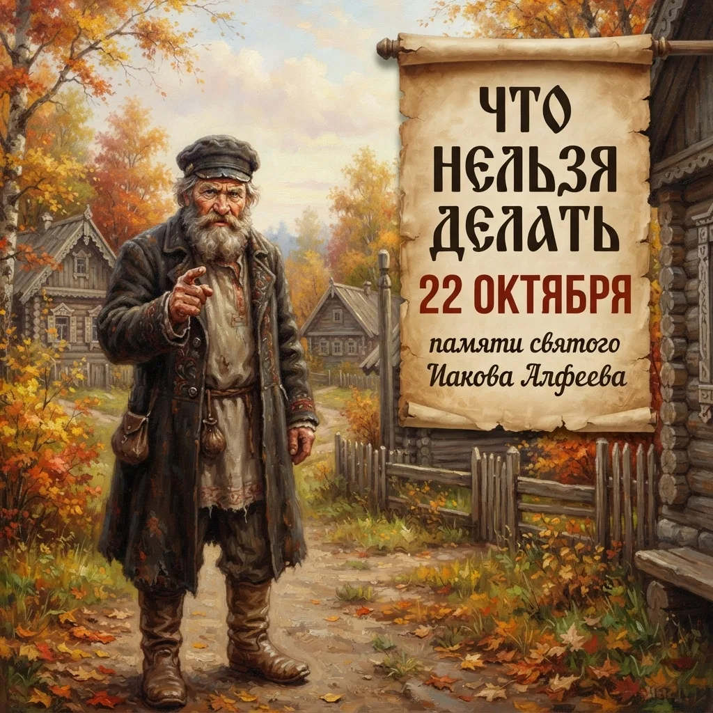 🚫 22 октября — Что нельзя делать