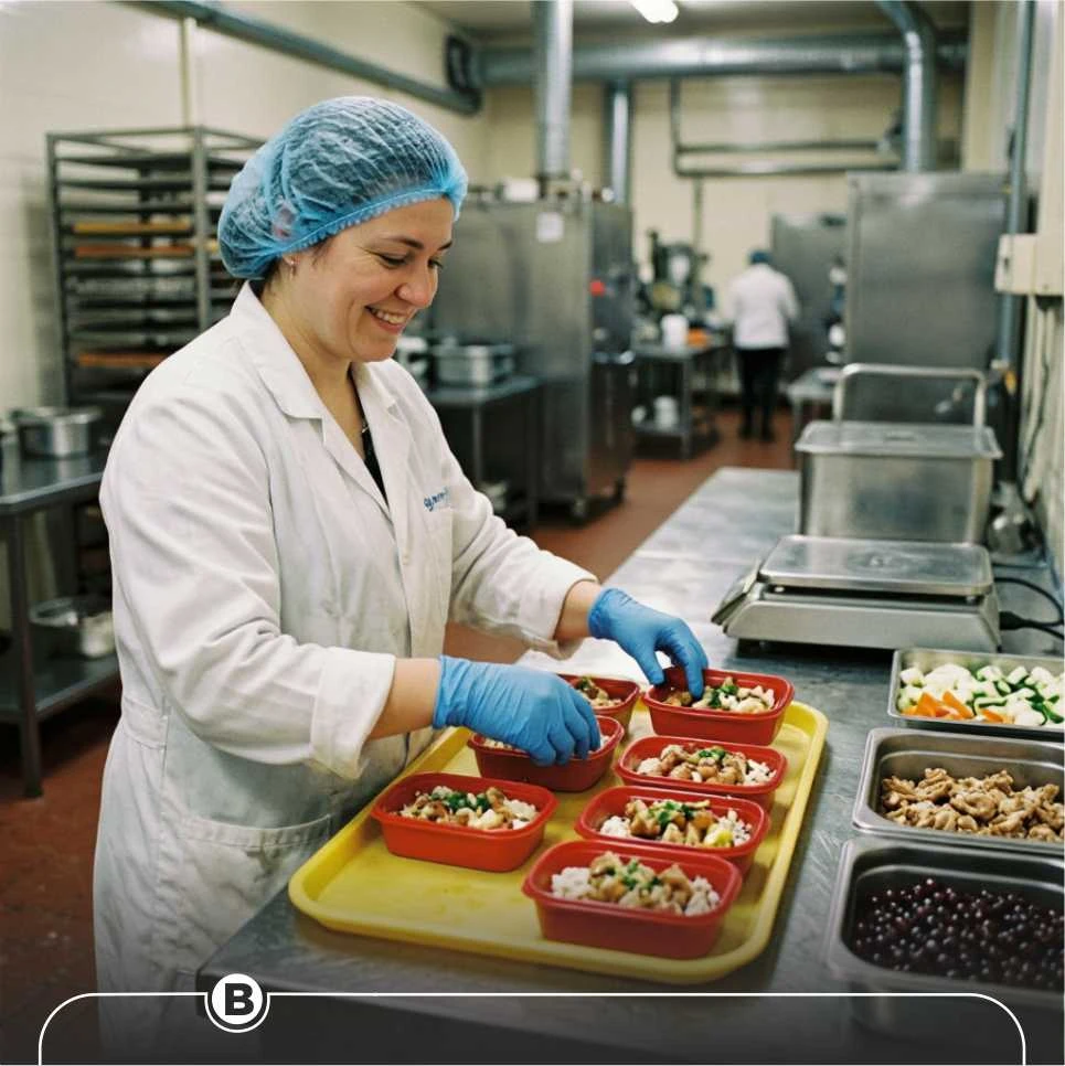🍱 Упаковщики бизнес‑ланчей в Домодедово: смена от 6 500 ₽ + бесплатное жильё и питание!
