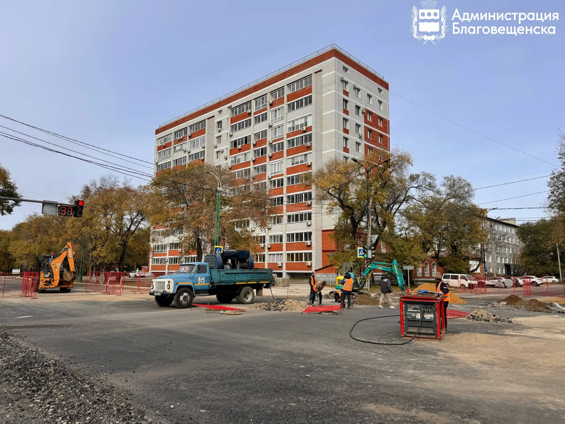 На Октябрьской, Загородной и Студенческой в Благовещенске завершают дорожные работы