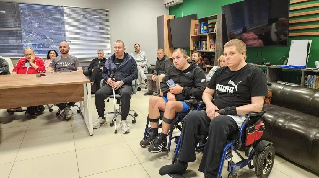 В реабилитационном центре «Ясенки» состоялась встреча участников специальной военной оп...