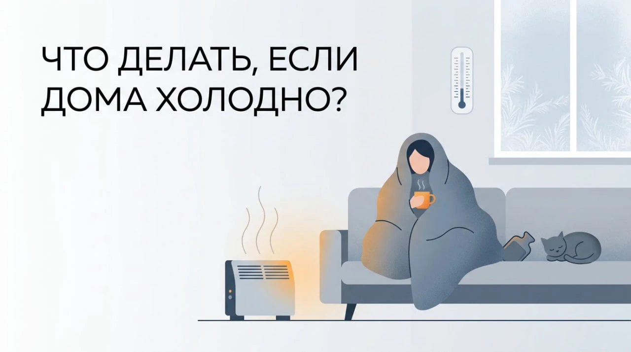 Что делать, если дома холодно?