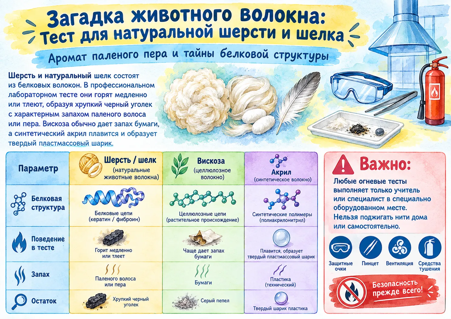 🧶Информационные плакаты: Нити и ткани✂️