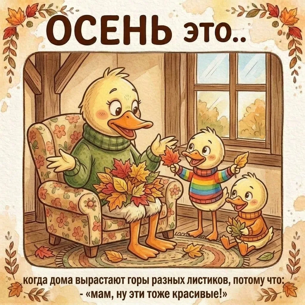 Продолжаем рубрику! 🍂🦆