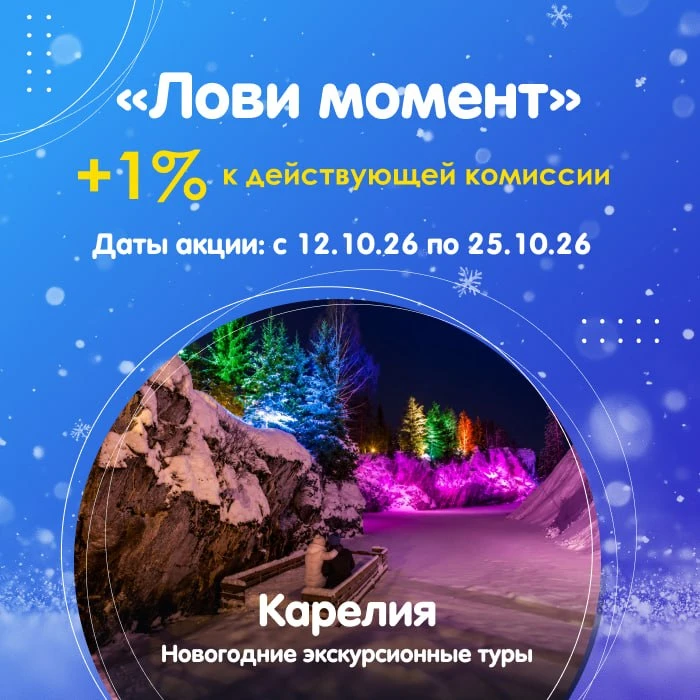 🛍️ Новогодние туры в Карелию: «Лови момент», пока лучшие места ещё свободны!
