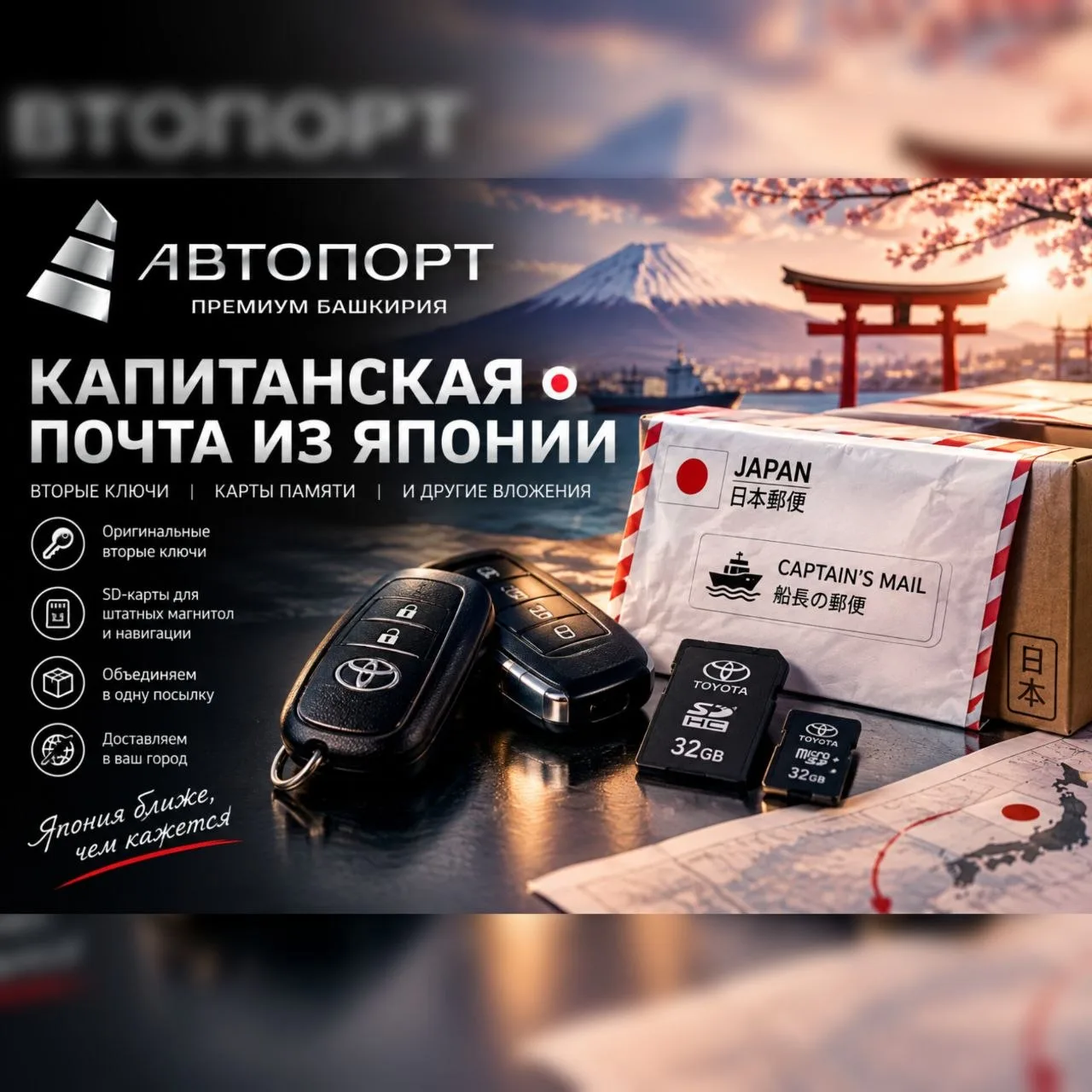💢Капитанская почта из Японии🎌 - это своего рода «вторая дорога» для тех мелочей, кото...