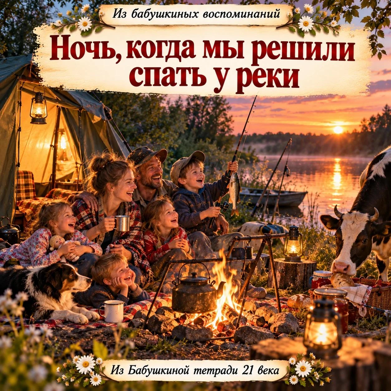 История «Ночь, когда мы решили спать у реки»