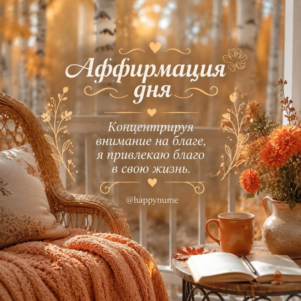 🌸 Аффирмация дня🌸: