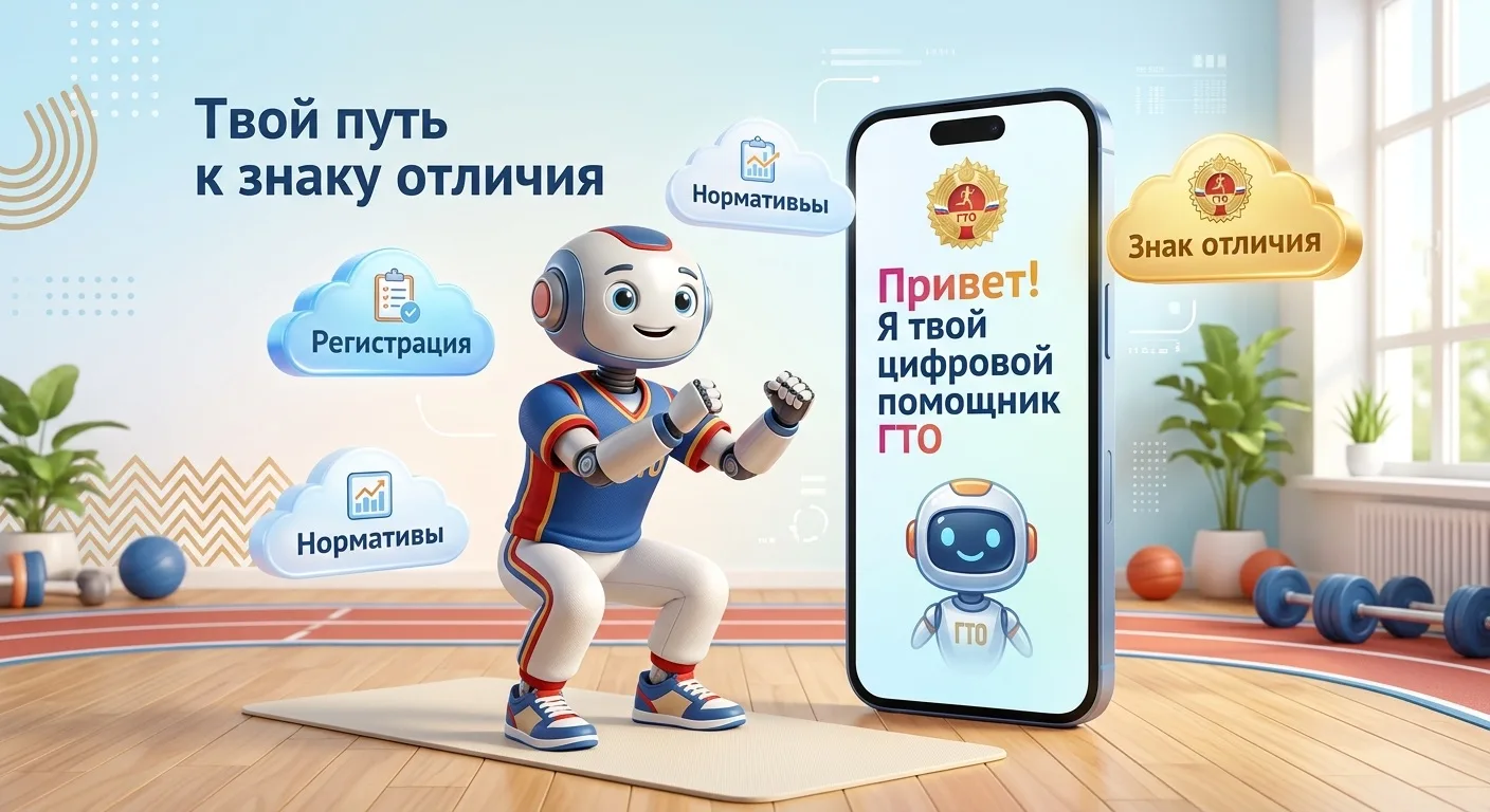 🚀 Цифровой помощник ГТО: теперь в мессенджере «Макс»!