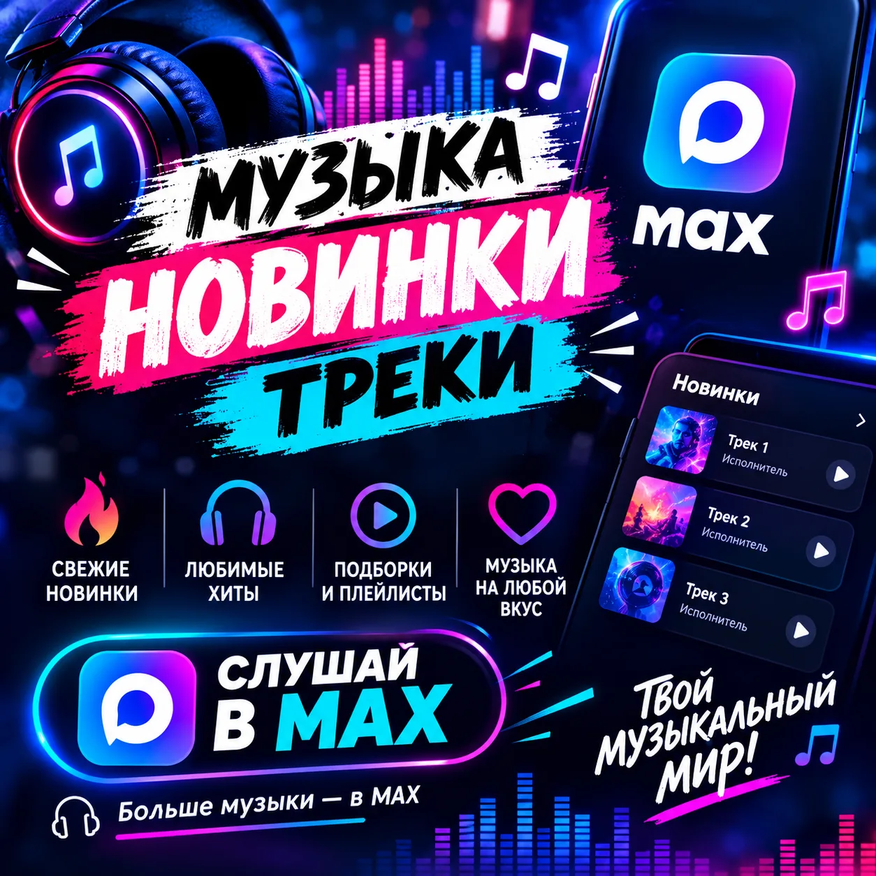 🔉Музыка в MAX!