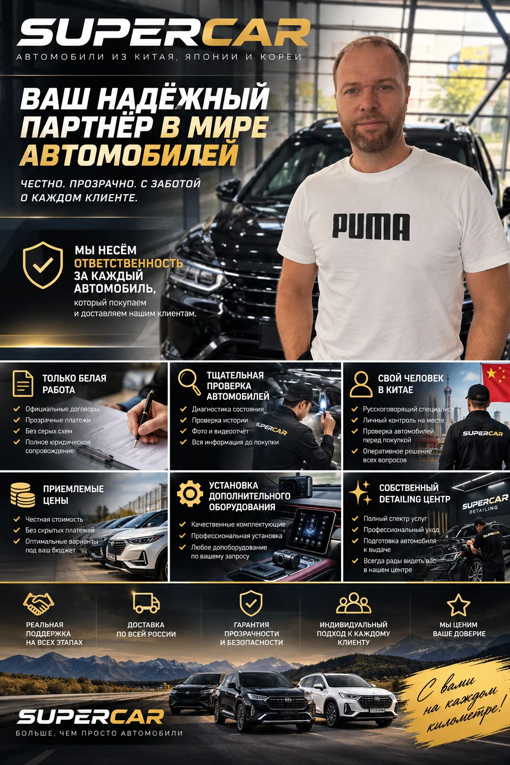 🚘 SUPERCAR — АВТОМОБИЛИ С ОТВЕТСТВЕННОСТЬЮ ЗА КАЖДЫЙ ЭТАП!