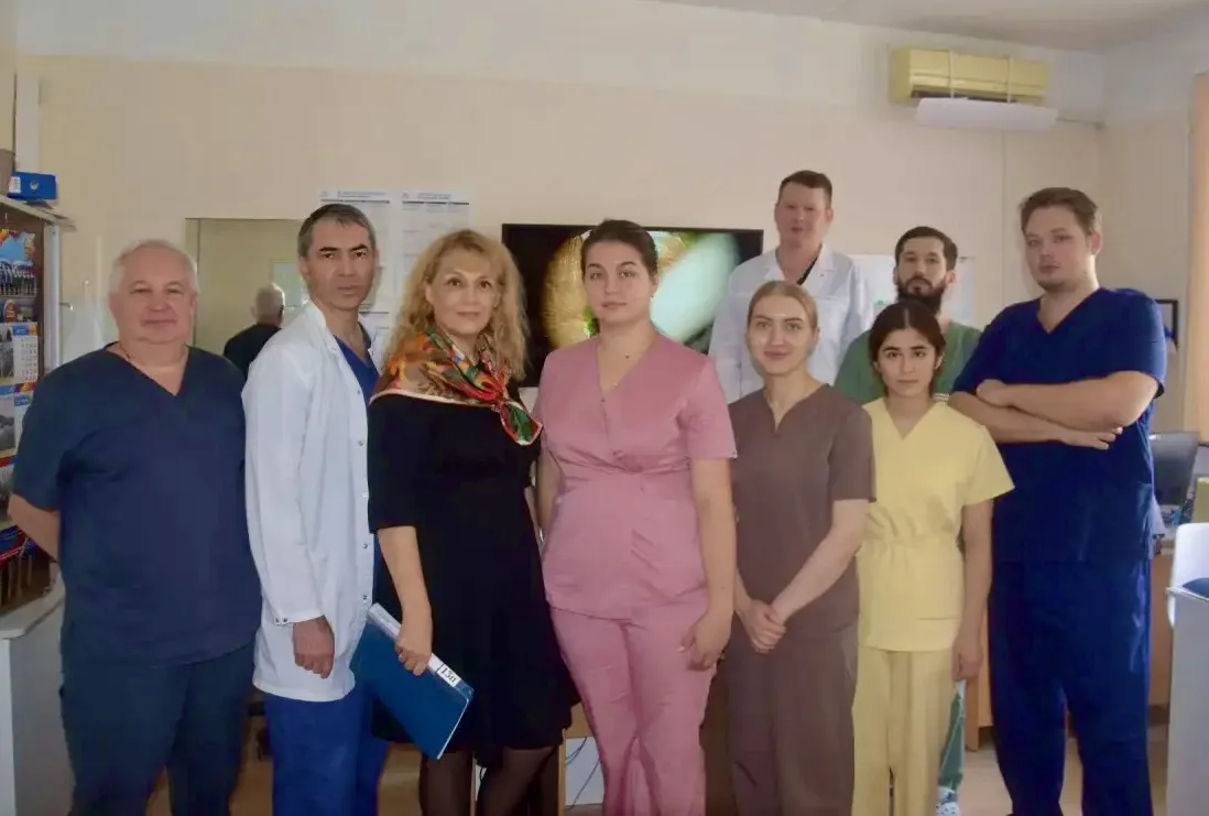 В Институте усовершенствования врачей продолжается цикл встреч ректора Евгении Гурьянов...