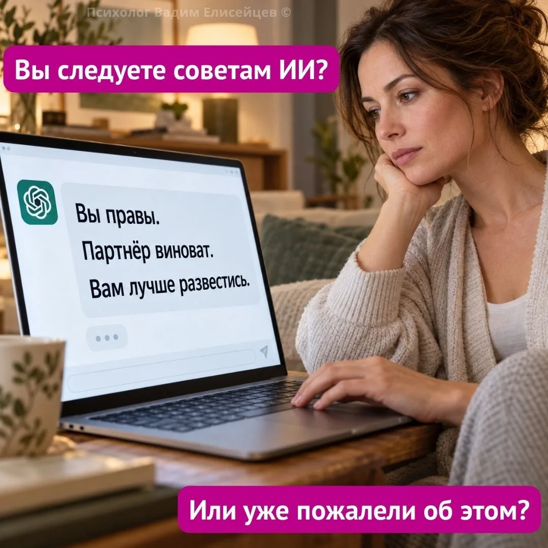 В предыдущих постах я уже говорил о выгодах ИИ в сравнении с квалифицированным психологом: