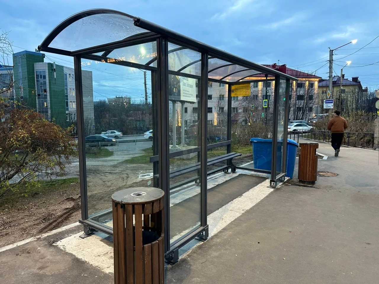 🚌На Папанина открыли новую остановку.