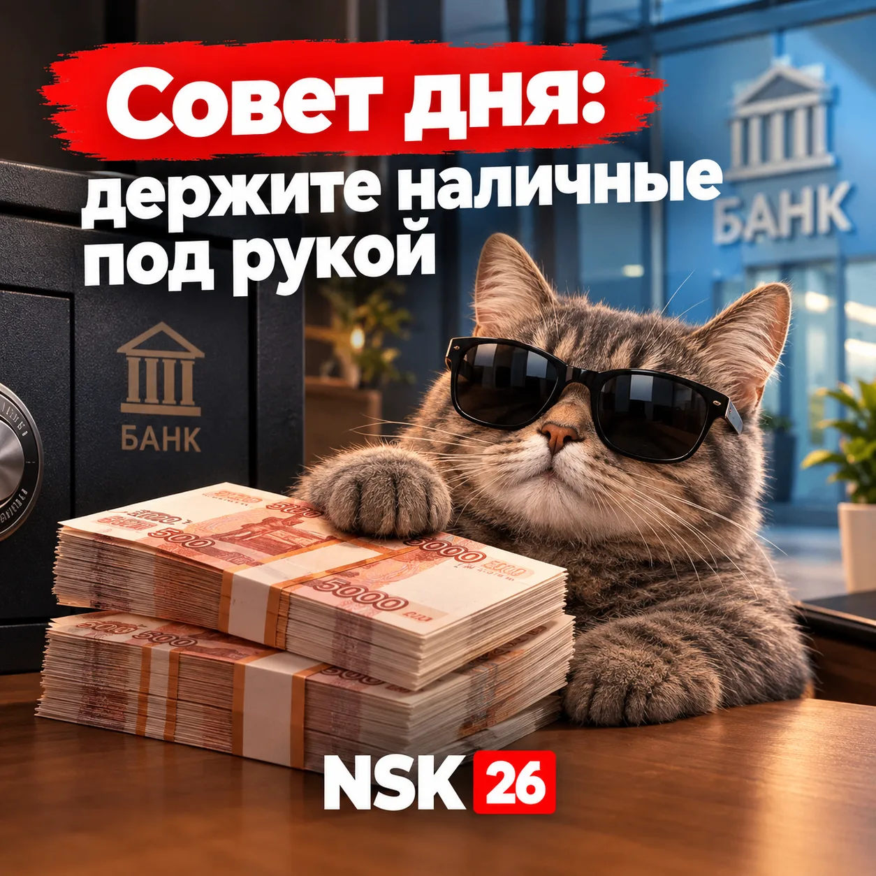💰 Совет дня: держите наличные под рукой