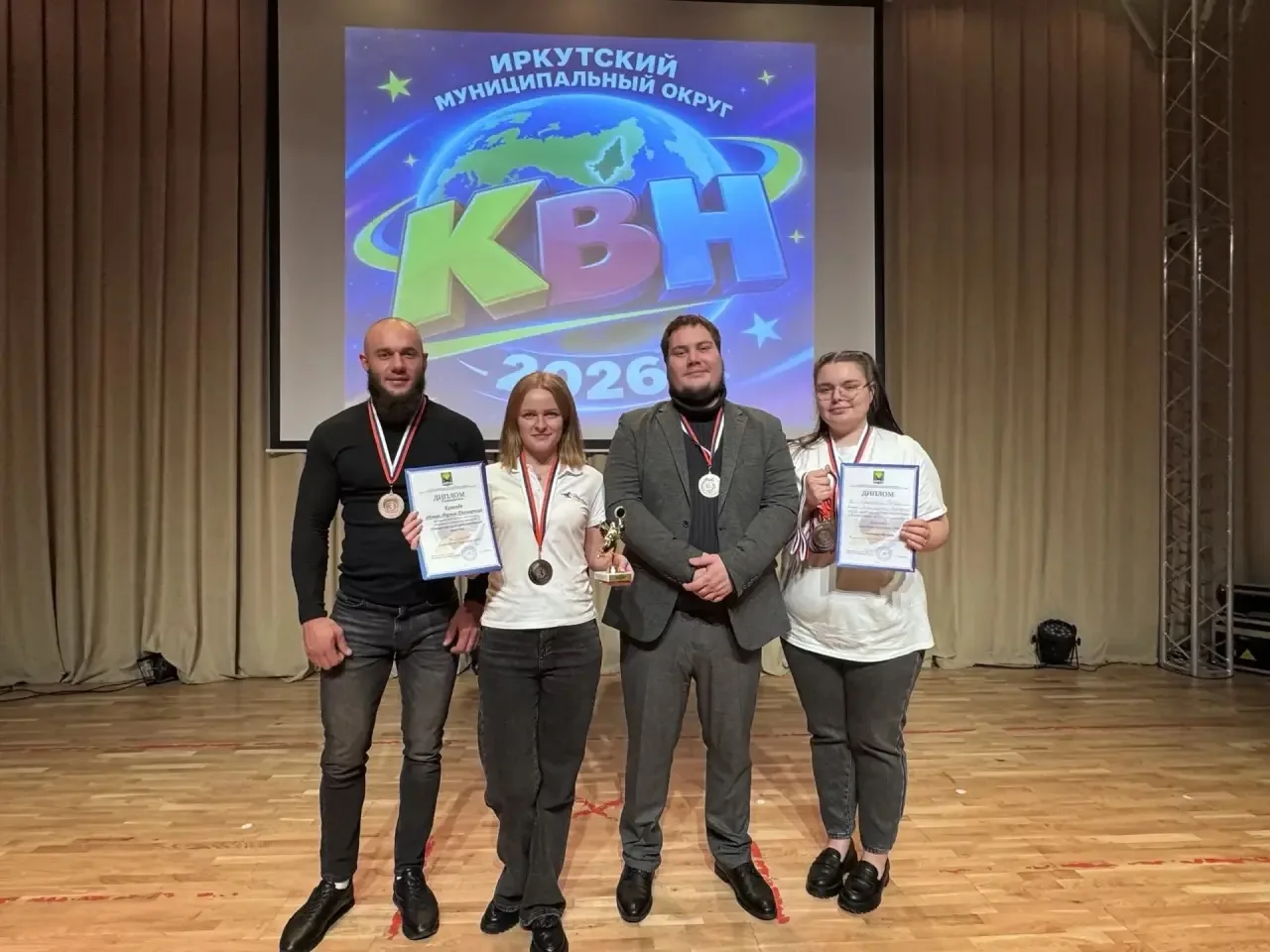 🎭 «Новая сборная Пивоварихи» — в числе призёров окружного КВН! 🏆