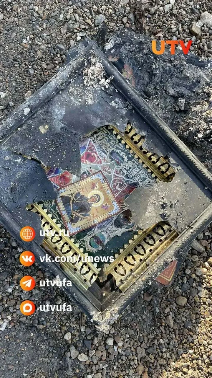 🙏 «Мама, мы горим»: страшный пожар уничтожил дом семьи под Уфой — уцелели только иконы