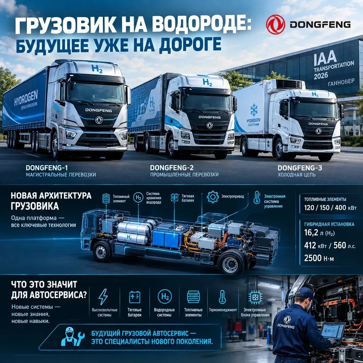 🚛 ГРУЗОВИК НА ВОДОРОДЕ: БУДУЩЕЕ УЖЕ НА ДОРОГЕ