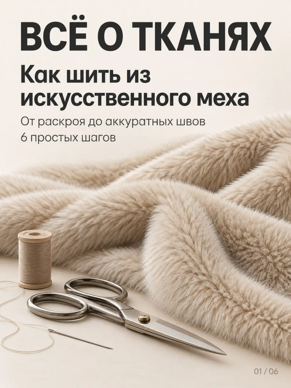 Мягкий, пушистый, яркий - какой искусственный мех выберете вы? 🤍