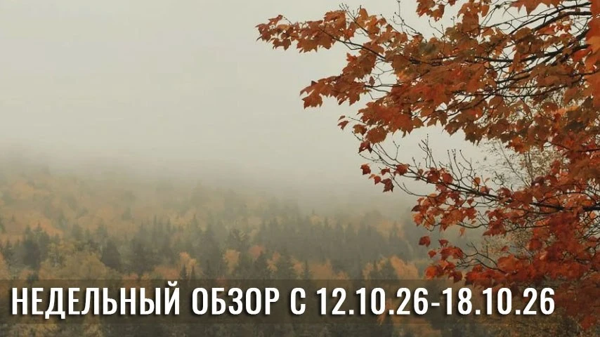 Друзья, прогноз на неделю.