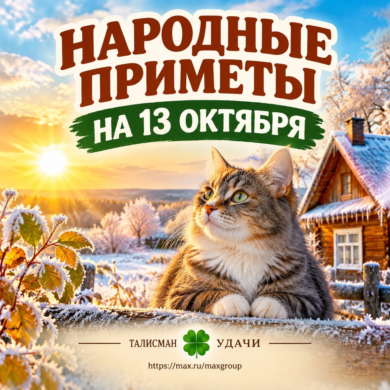 13 ОКТЯБРЯ — В НАРОДНОМ КАЛЕНДАРЕ «ГРИГОРЬЕВ ДЕНЬ»: ОСЕНЬ ПРИБИРАЕТ ЦВЕТА.