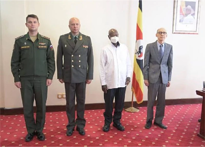 🇷🇺 🇺🇬 9 октября, в День независимости республики, Президент Уганды Й.Мусевени приня...
