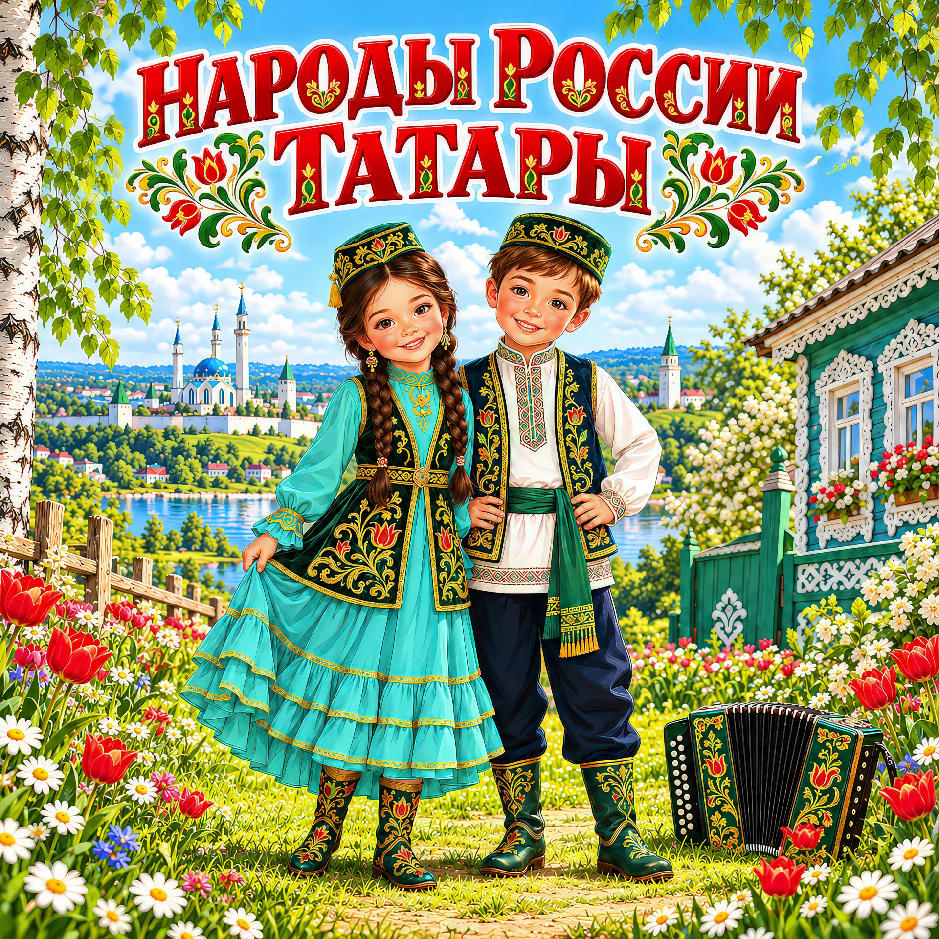 💜 Рассказывать детям о народах России удобно, когда есть что показать и рассмотреть вм...