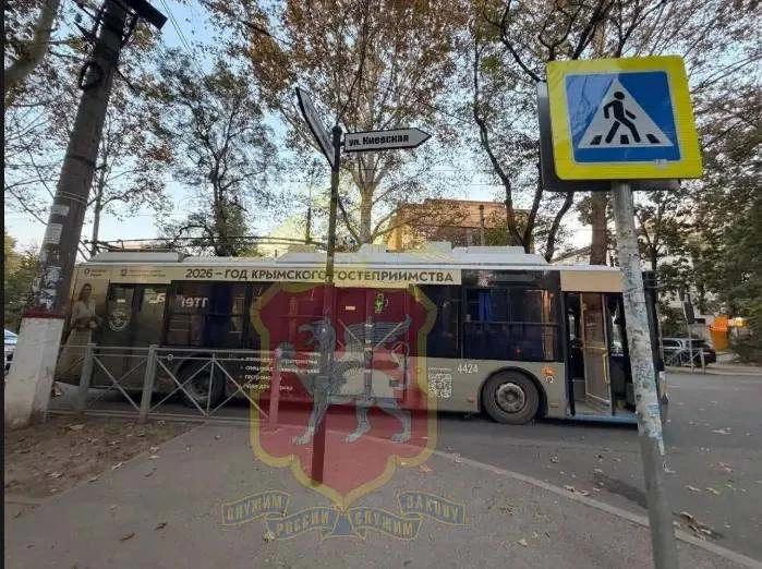 ‼️В Симферополе троллейбус сбил пятилетнего мальчика