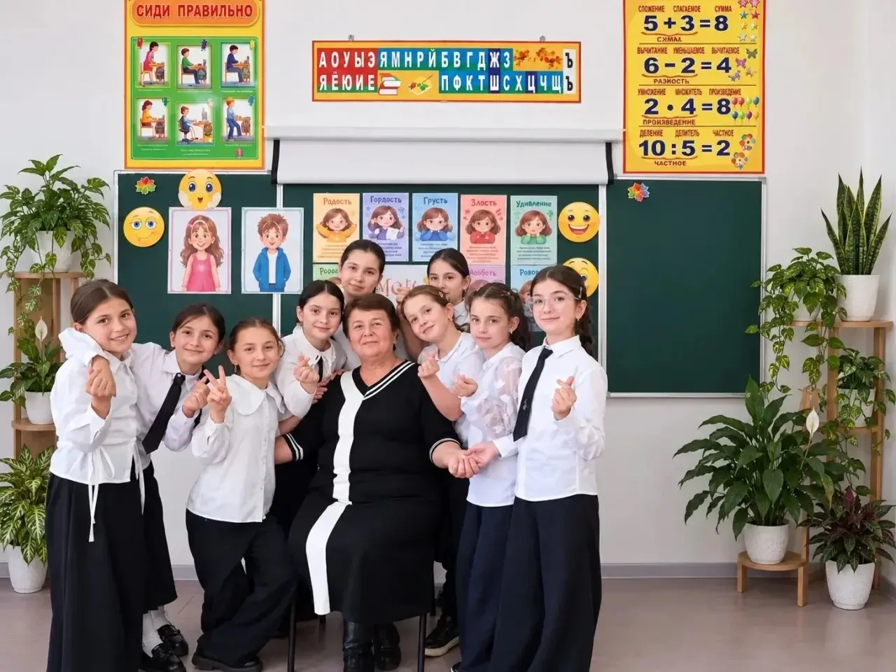 В рамках Дня психического здоровья в 4 «Б» классе прошёл классный час на тему «Мои эмоц...