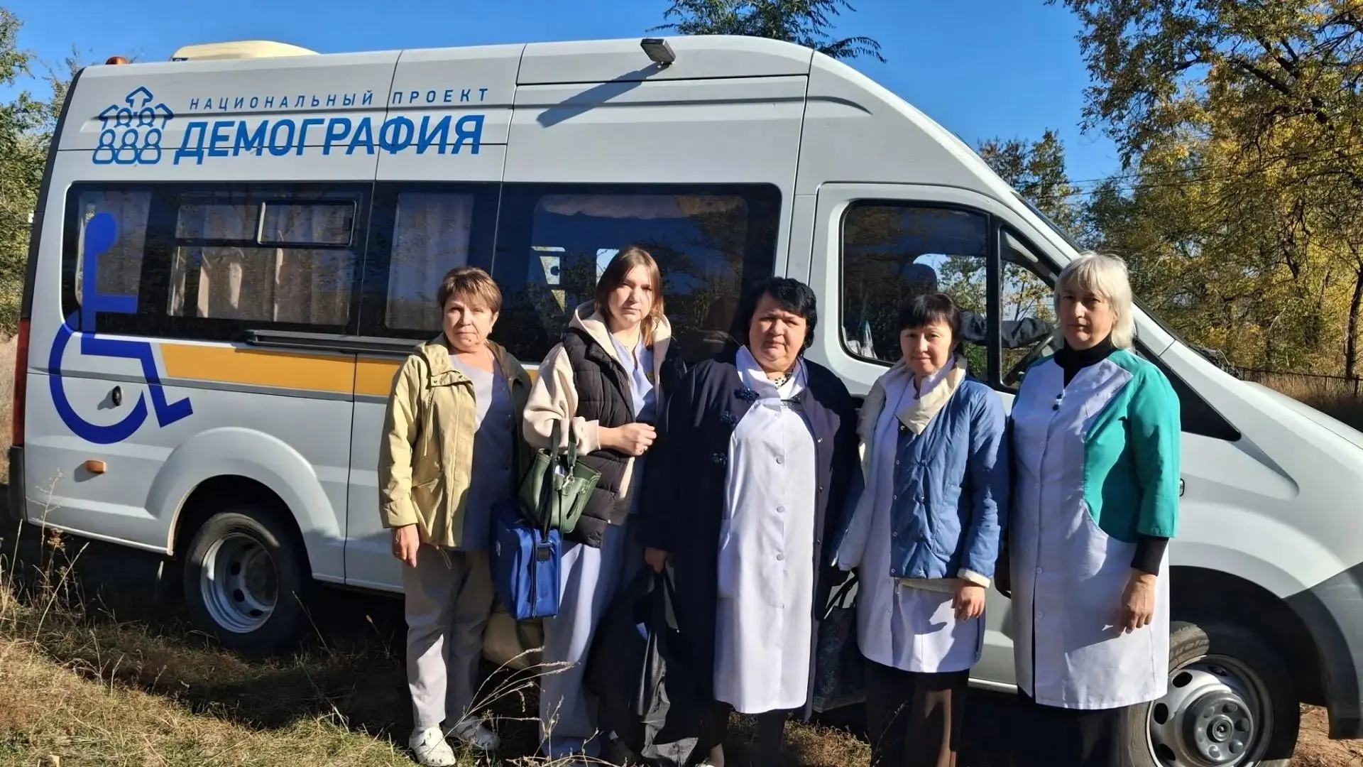 🏥 Вчера выездная бригада Марксовской районной больницы работала в селе Георгиевка. Про...