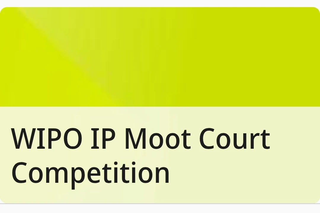 🎓 Стартовал прием заявок на участие в Конкурсе ВОИС «Модель суда» (WIPO IP Moot Court ...