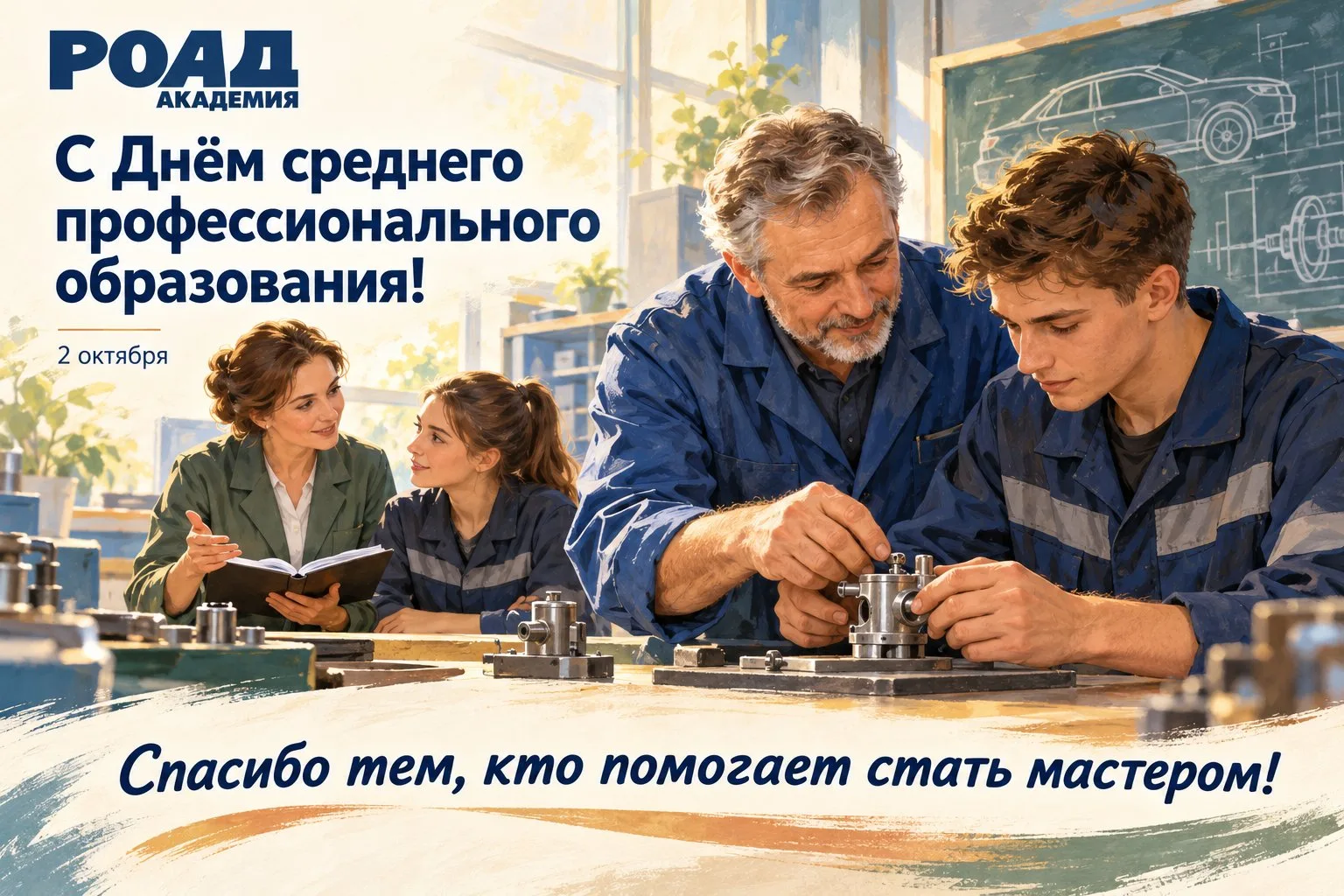 🎉 Академия РОАД поздравляет руководителей колледжей, преподавателей, методистов и маст...