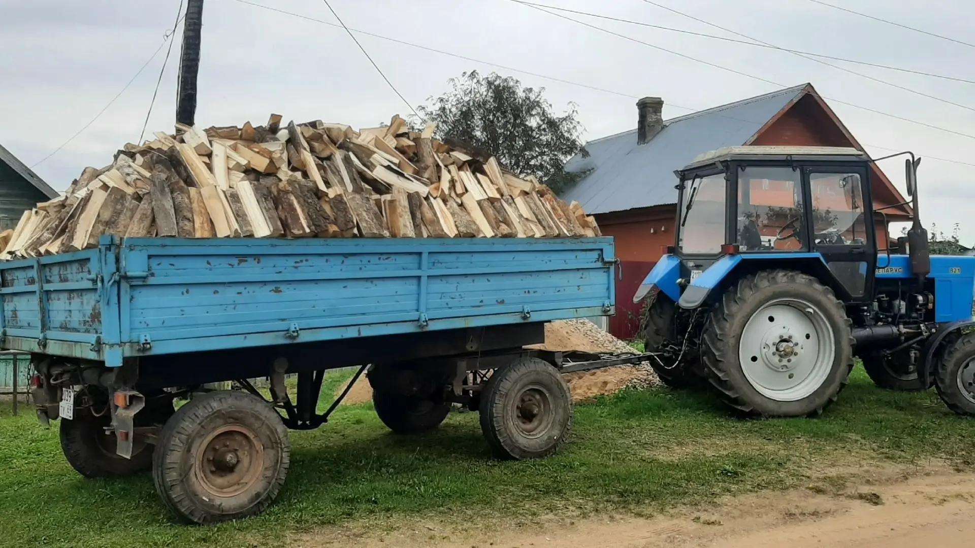 Продам колотые дрова, смесь.