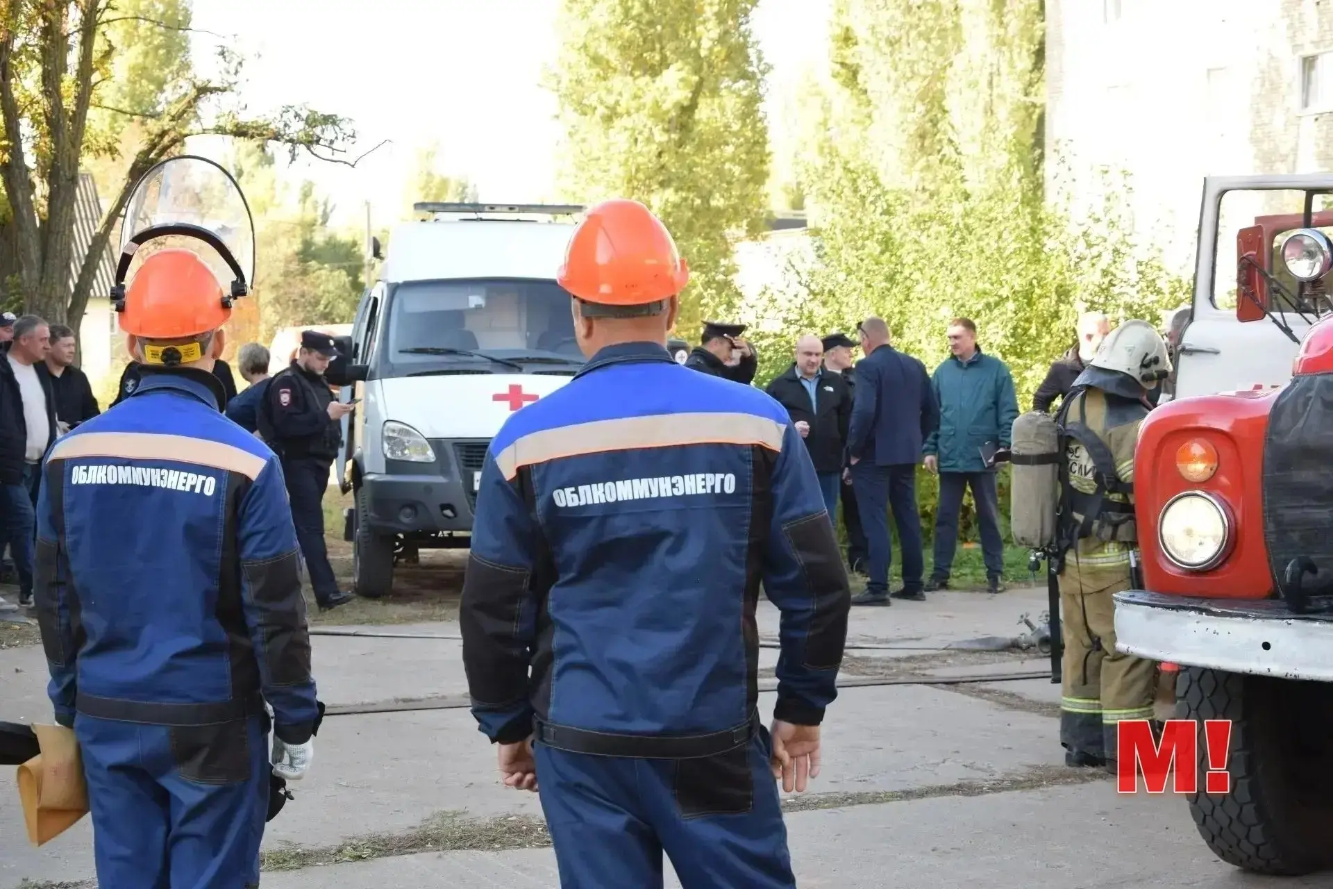 Что случилось? Куда вчера с сиренами по проспекту Строителей в Марксе спешили пожарные?