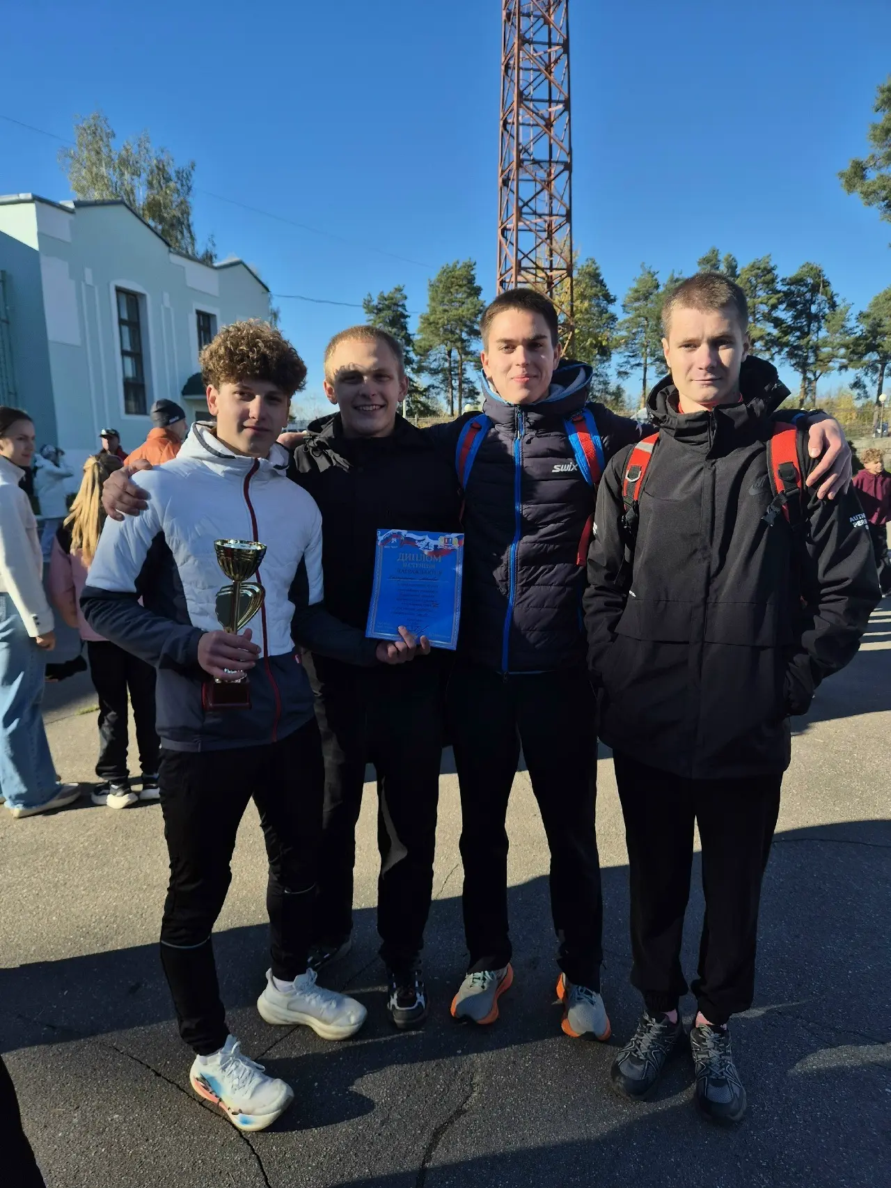 🏃🏻‍♂️ Владислав Носков — в пятерке лучших на соревнованиях по кроссу.