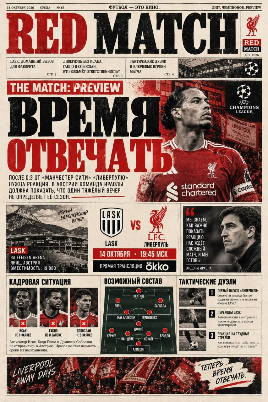 🟥 THE MATCH | PREVIEW