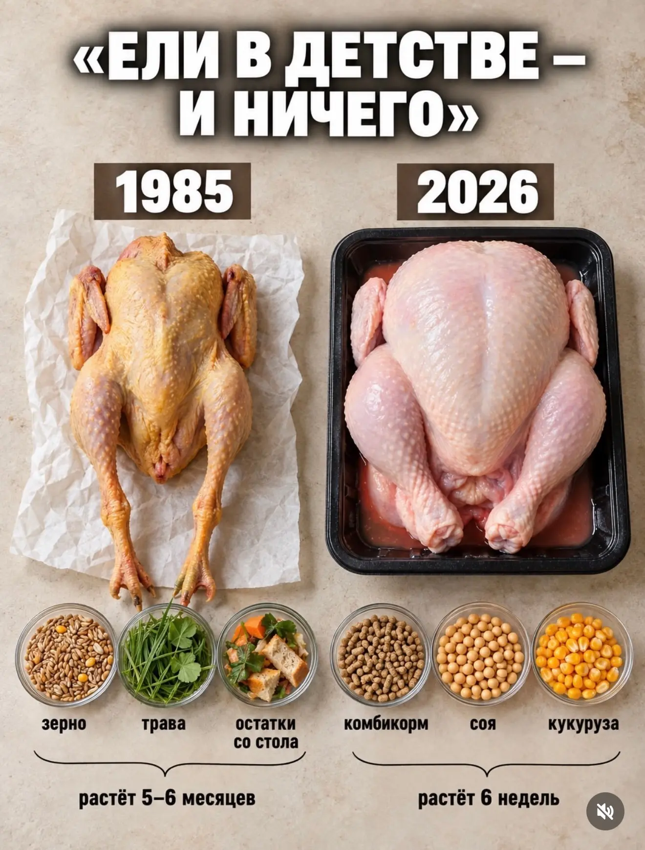 Факт же. Продукты были в нашем детстве натуральные , минимум добавок.
